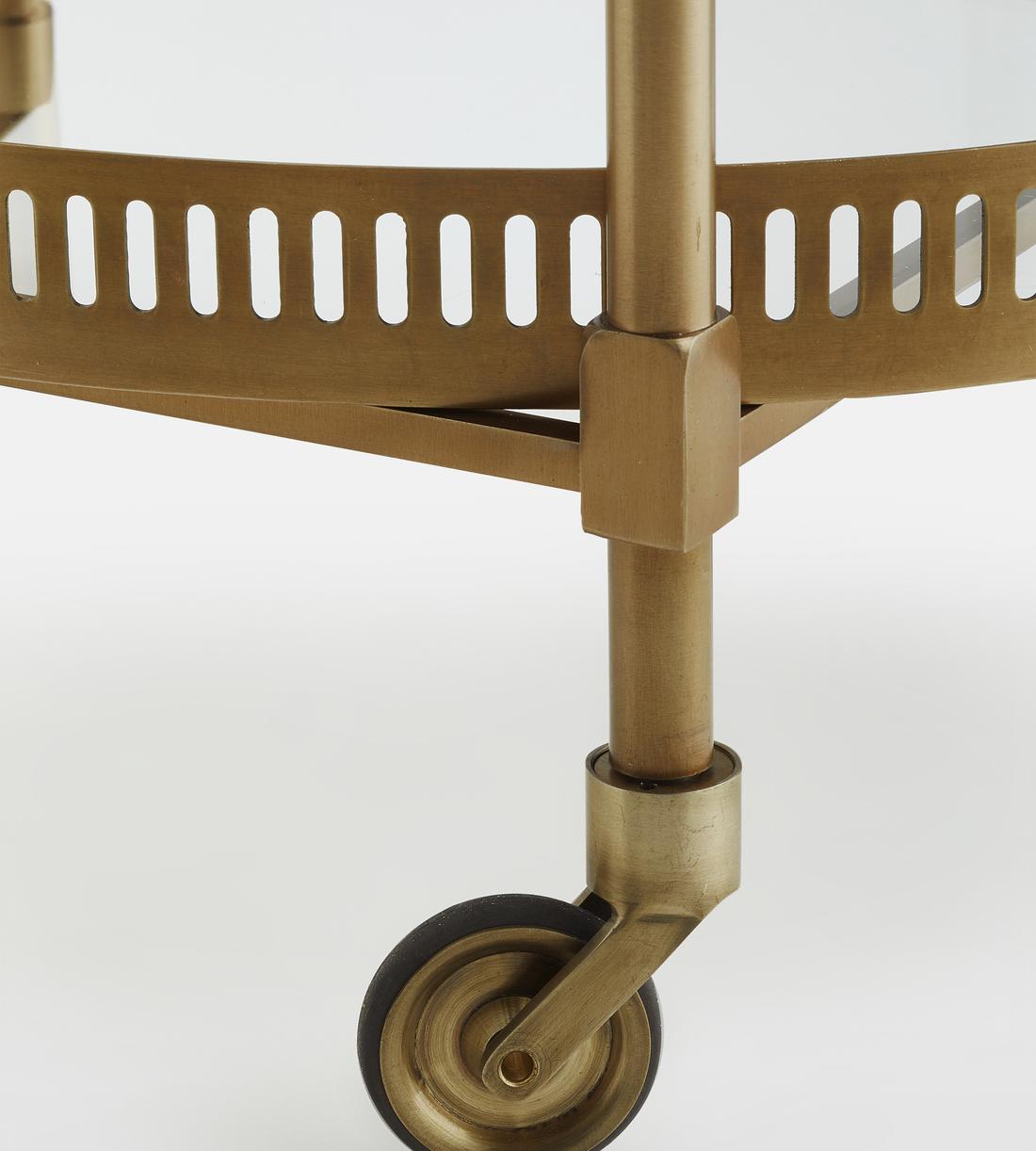 Oval Bar Cart - Brass - Images - Image 5