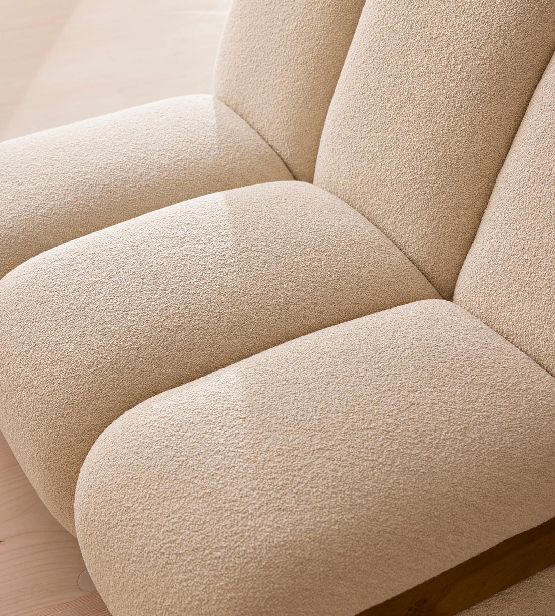Noelle Modular Armchair - Boucle Natural - UK - Images - Image 5