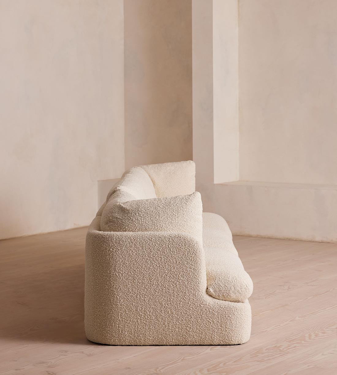 Odell Modular Sofa - Four Seater - Boucle - Natural - Images - Image 3