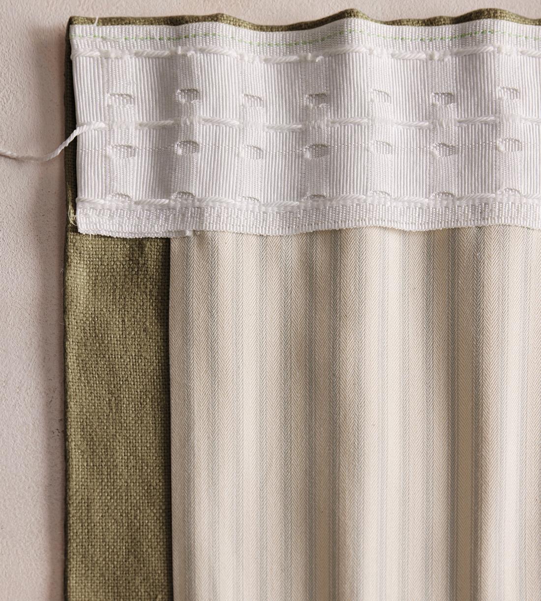 Vinnie Linen Curtains - Sage - Width 263cm Length 228cm - Images - Image 7