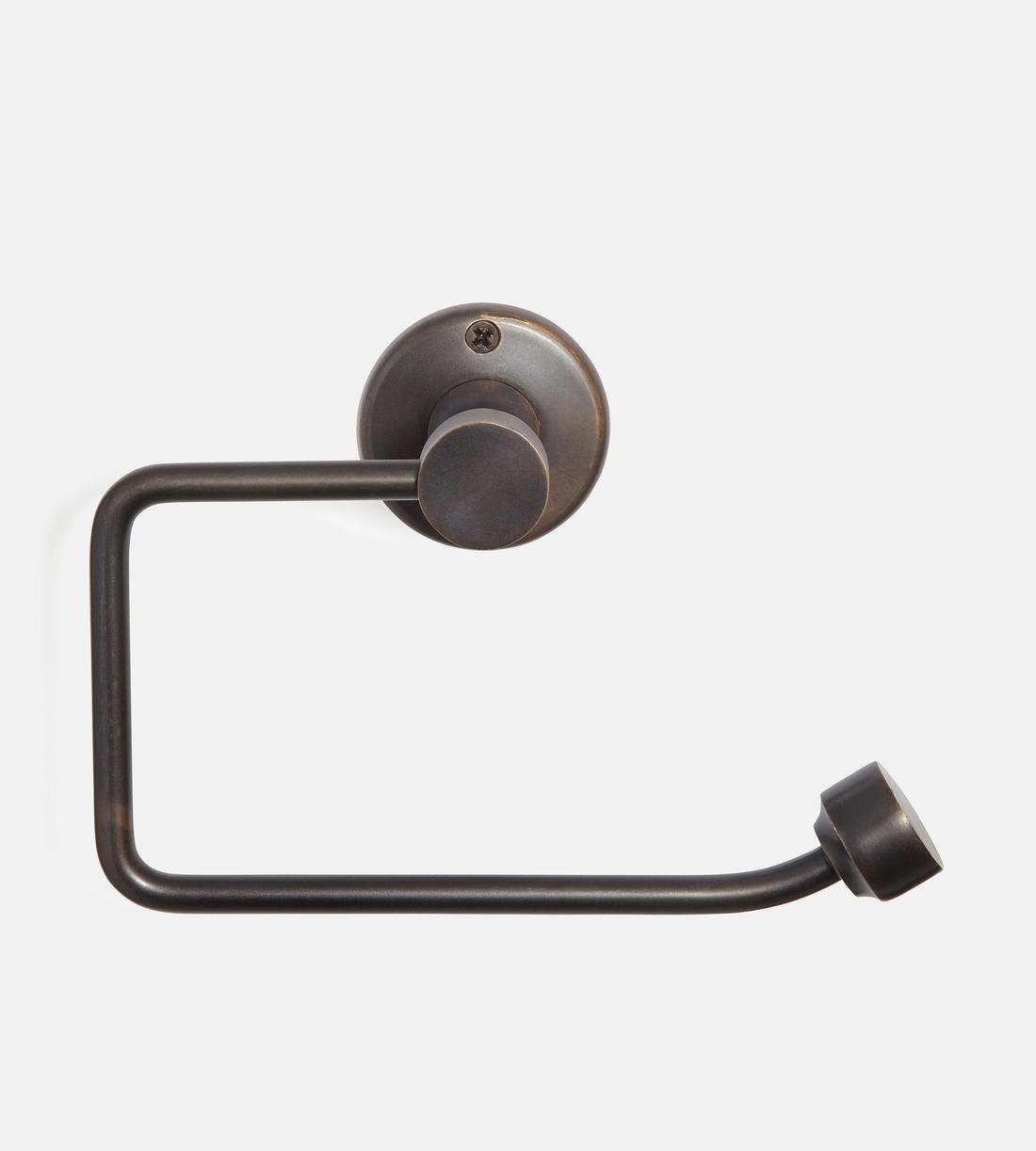 Randolph Toilet Roll Holder - Blackened Brass - Listing - Image 1