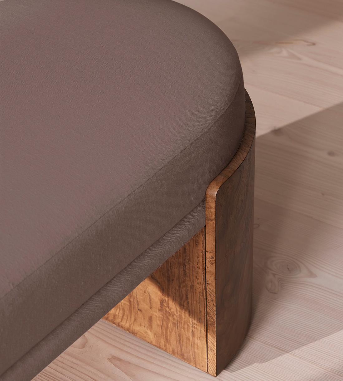 Lukas Bench - Linen - Mushroom - US - Images - Image 4