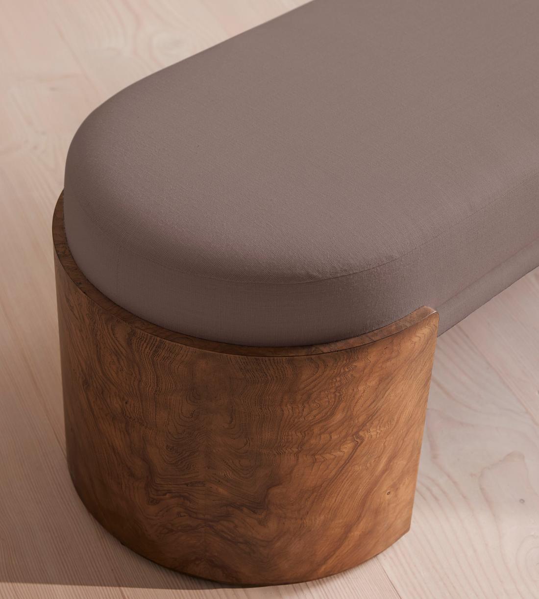 Lukas Bench - Linen - Mushroom - US - Images - Image 5