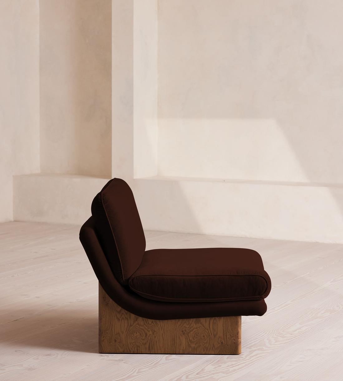 Tellis Chair - Velvet - Chocolate - UK - Images - Image 3
