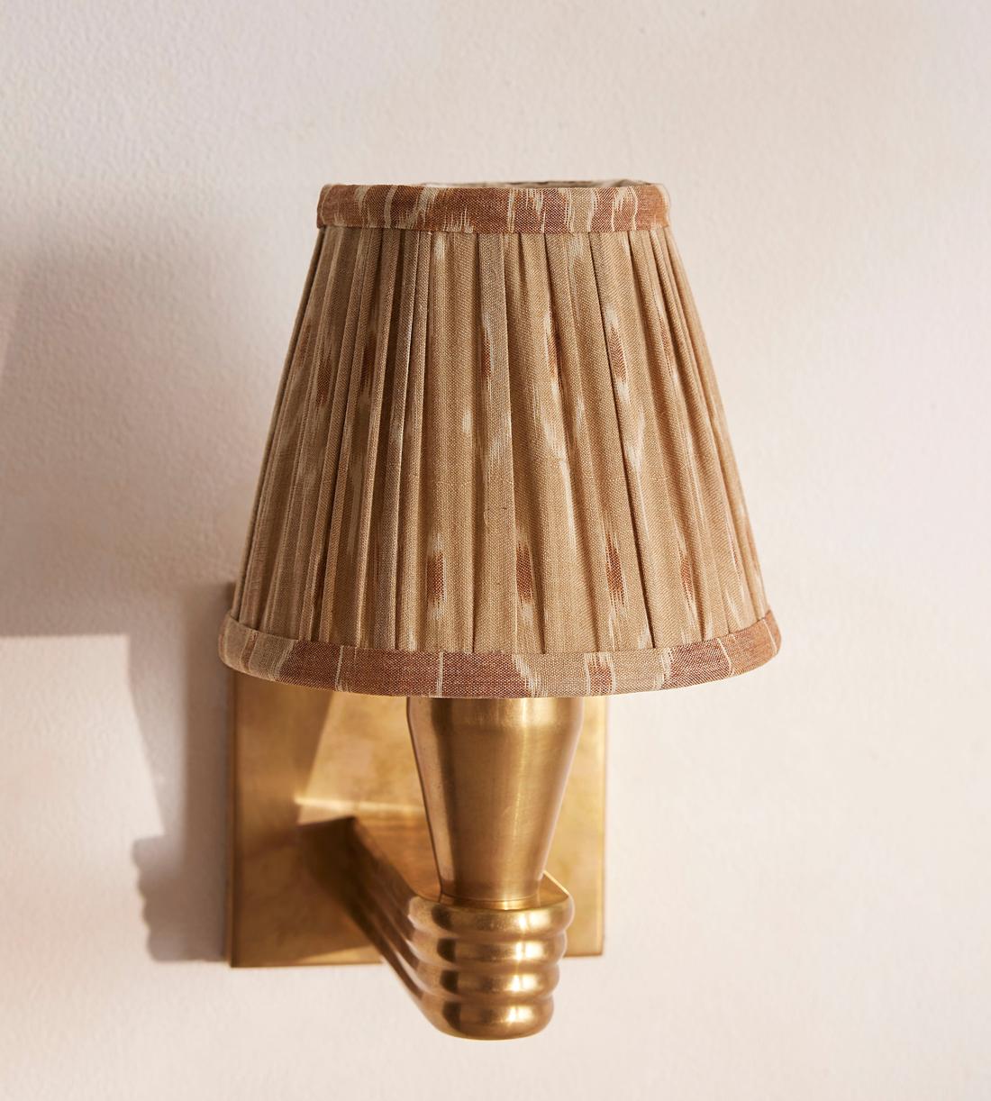 Mumbai Candle Shade - IKAT - 15cm - Images - Image 5