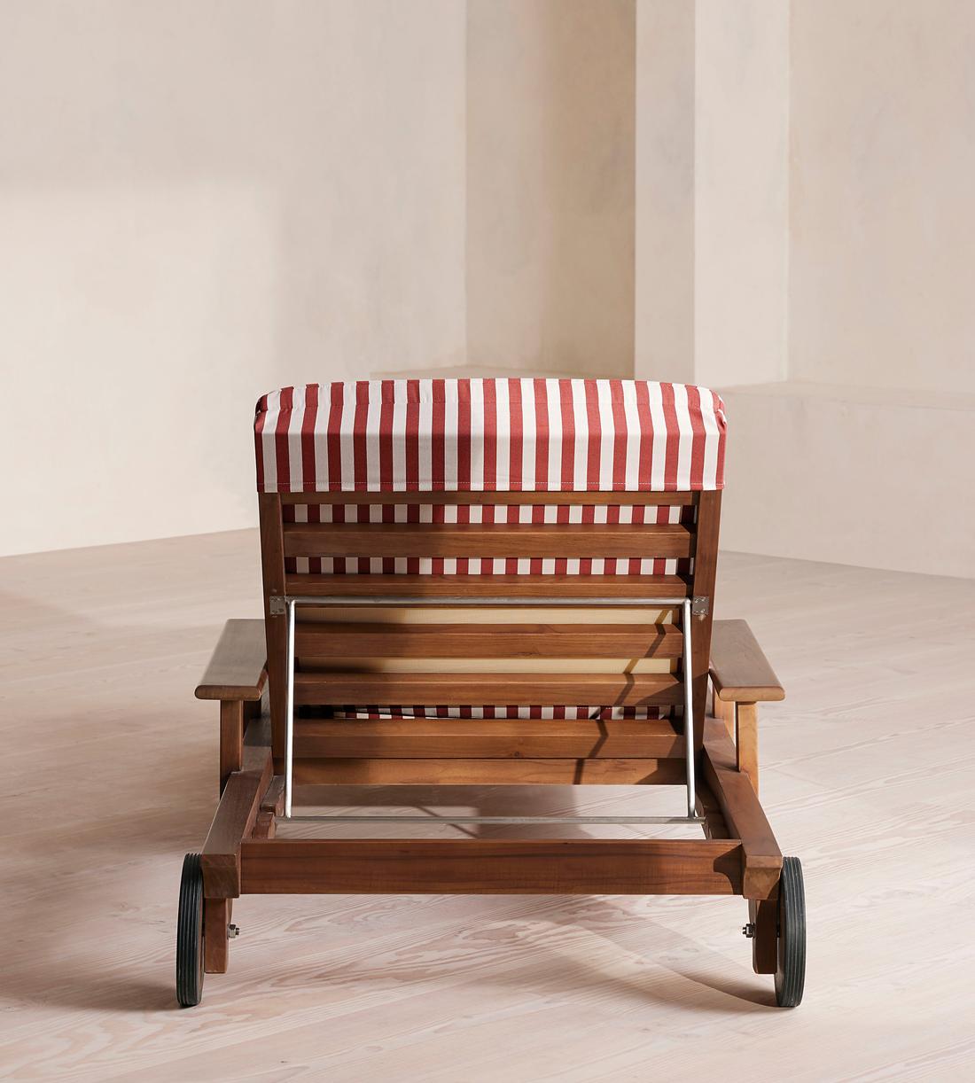 Ardingly Outdoor Sunlounger - Shoreditch House Stripe - Images - Image 4