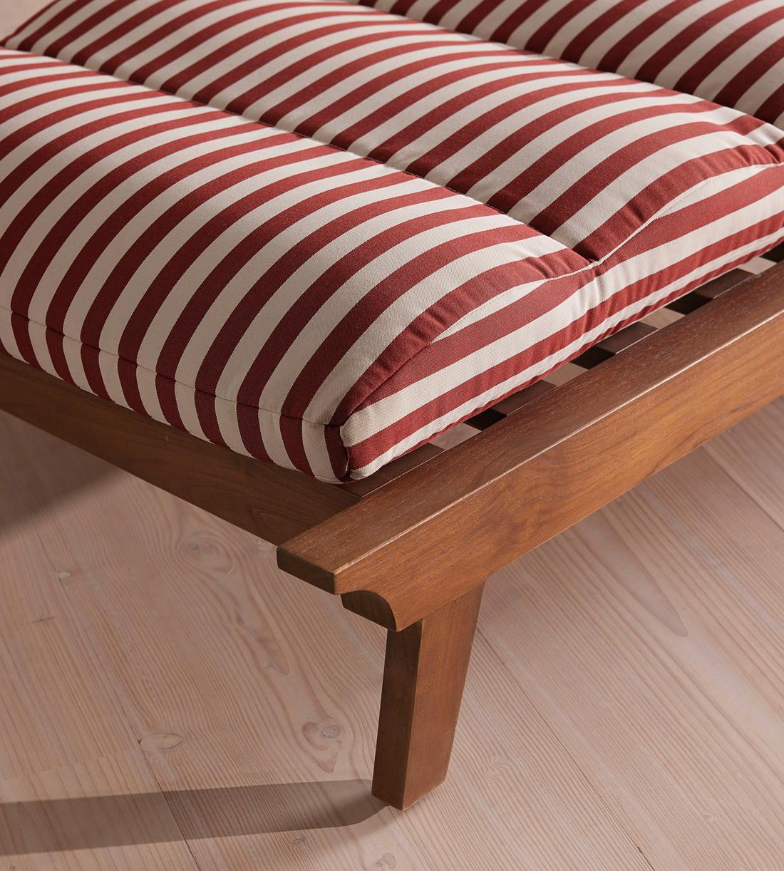 Ardingly Outdoor Sunlounger - Shoreditch House Stripe - Images - Image 5