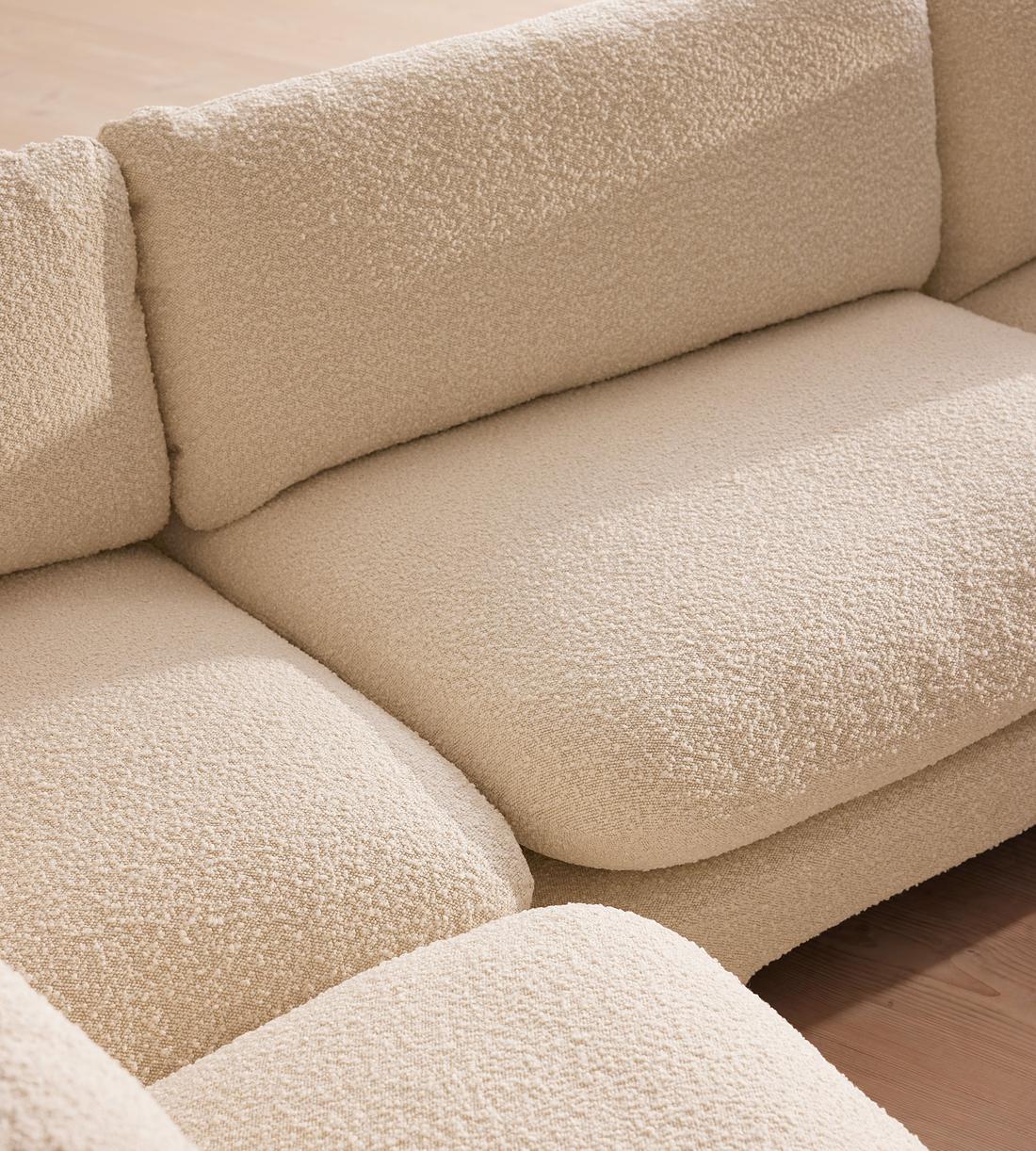 Odell Deeper Sit Sectional Sofa - Corner Sofa - Natural Boucle US - Images - Image 5