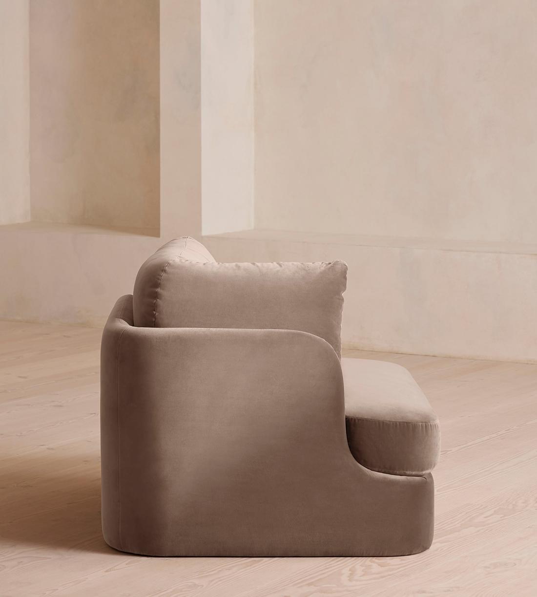 Odell Right Arm Module - Velvet - Taupe - Image 9