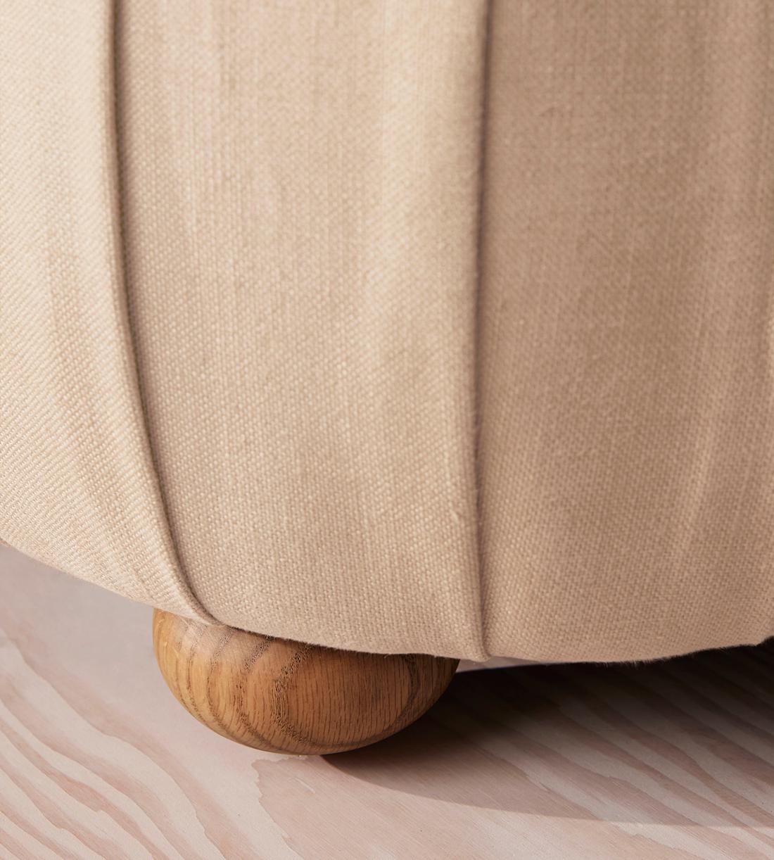 Vivienne Bench - Linen - Bisque - US - Images - Image 6