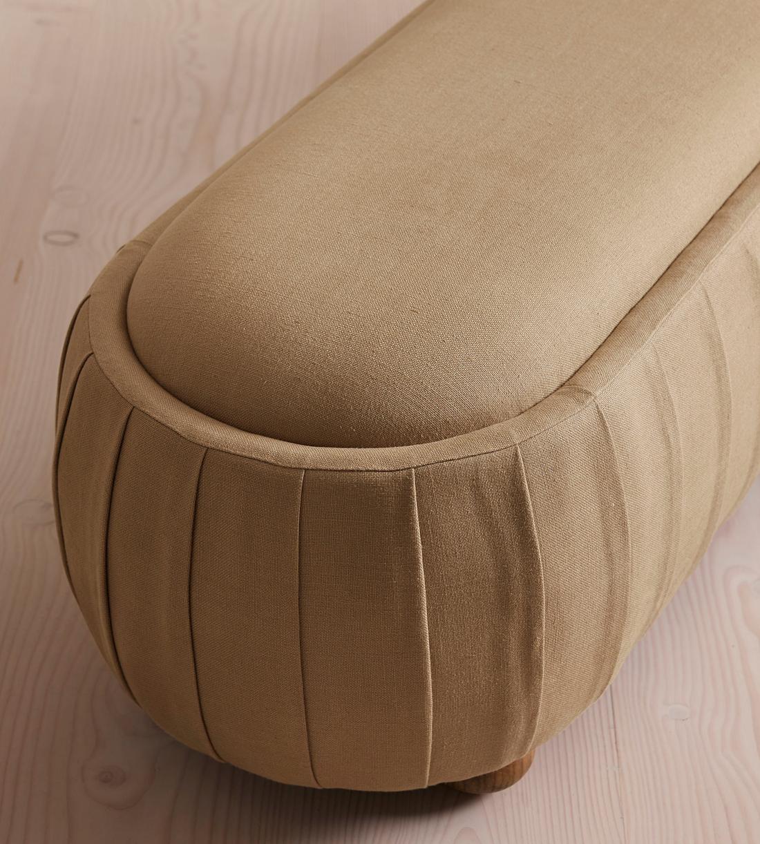 Vivienne Bench - Linen - Wheat - Images - Image 4