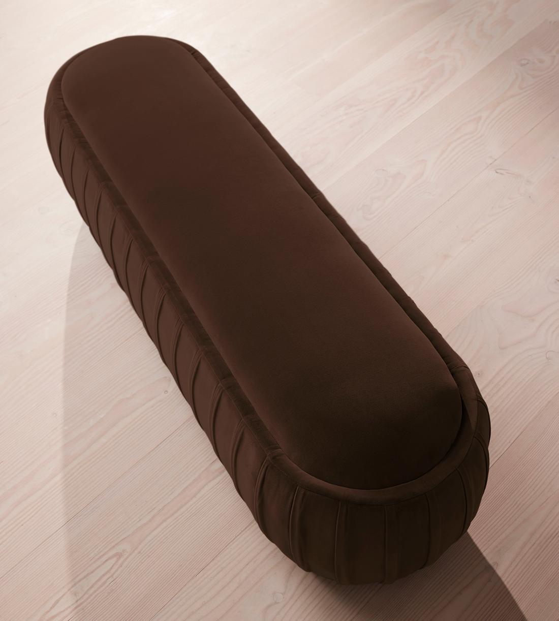 Vivienne Bench - Velvet - Chocolate - US - Images - Image 5