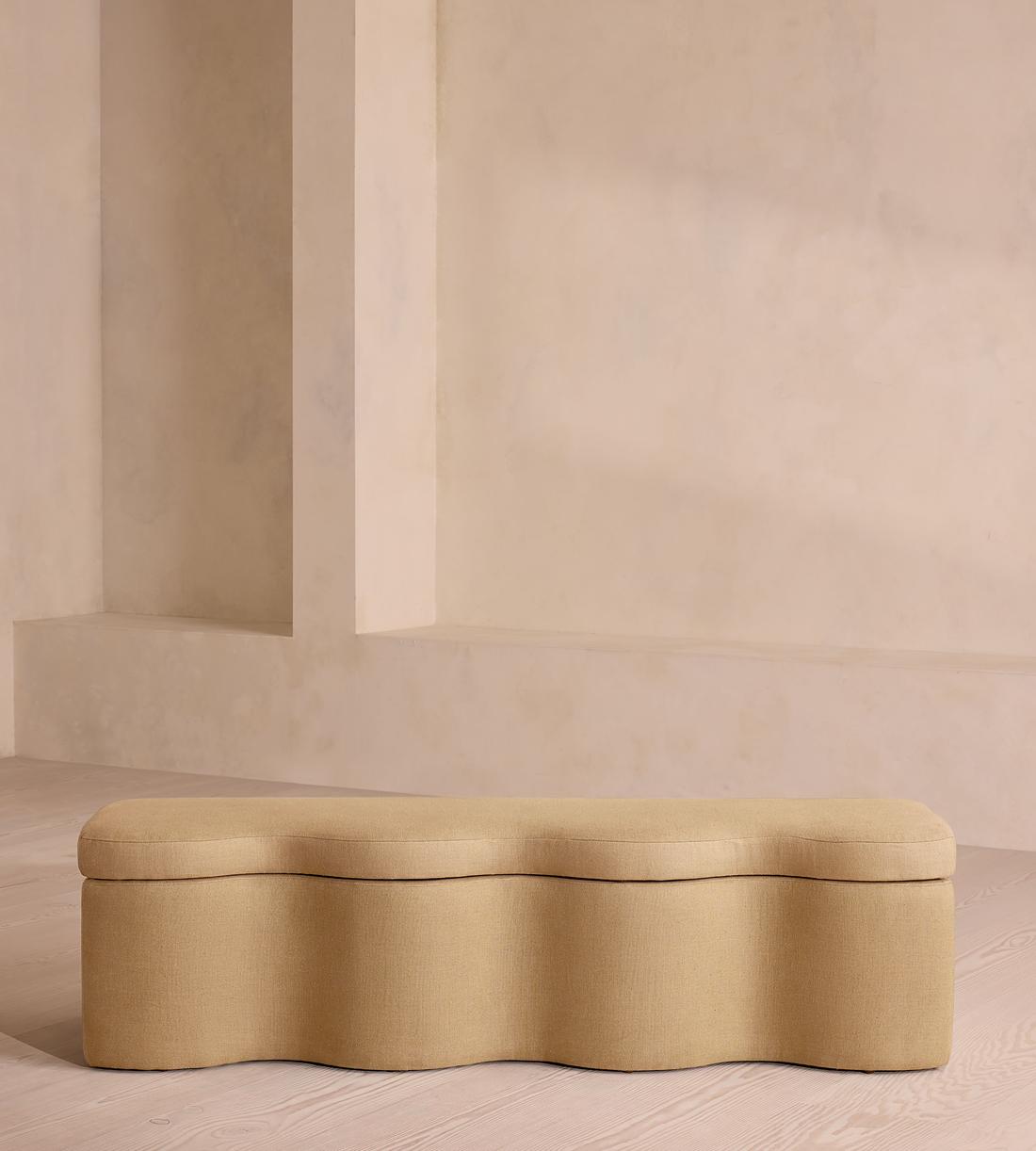 Eli Storage Bench - Linen - Wheat - US - Listing - Image 2