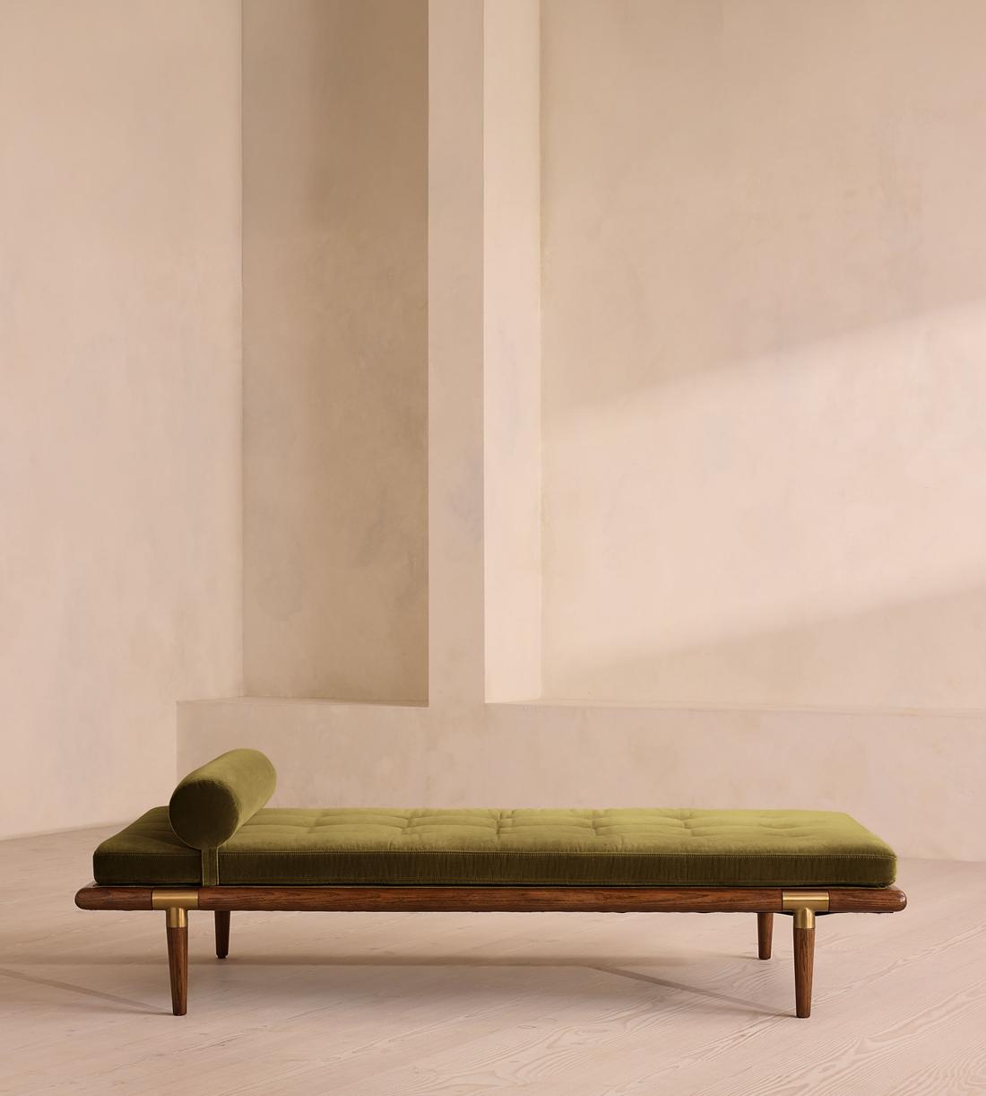 Theodore Daybed - Olive - Velvet - US - Listing - Image 2