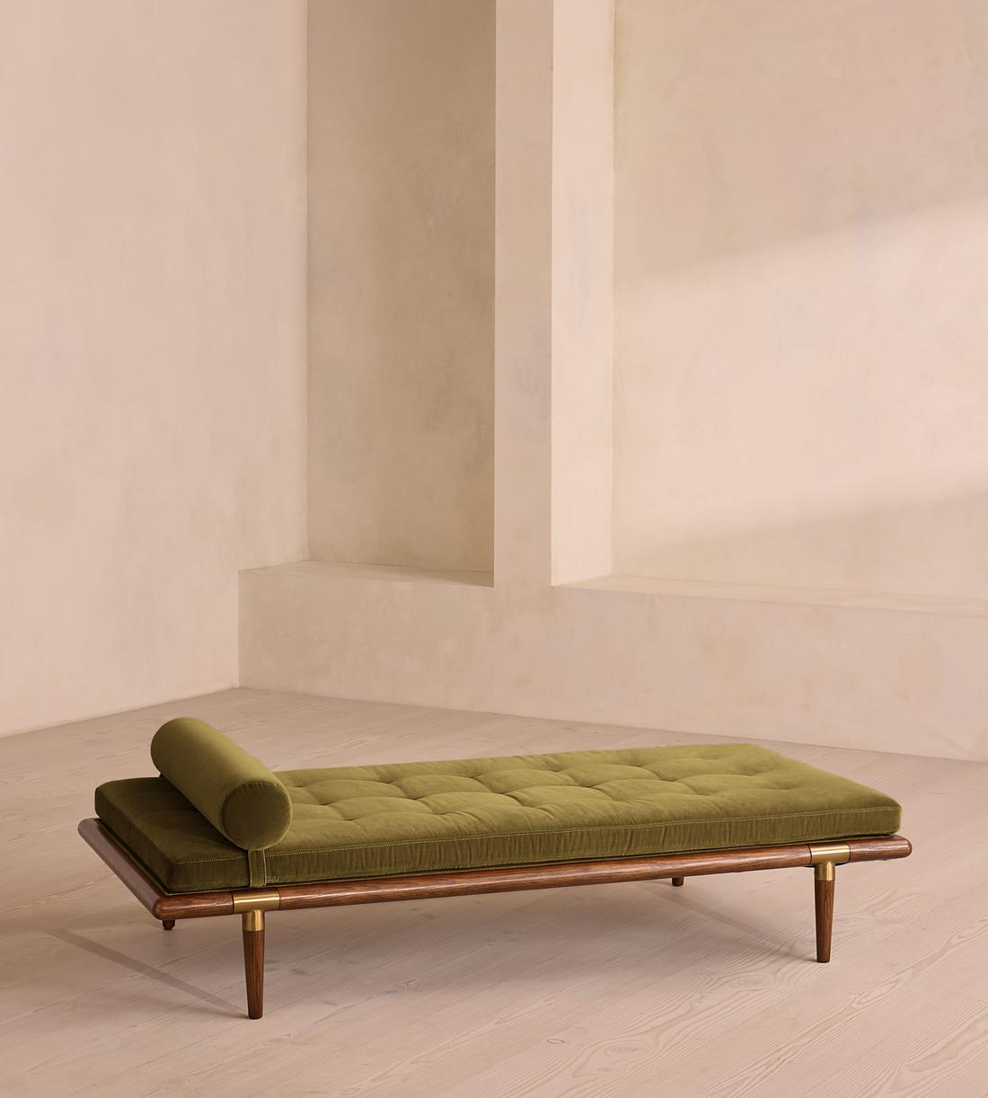 Theodore Daybed - Olive - Velvet - US - Listing - Image 1