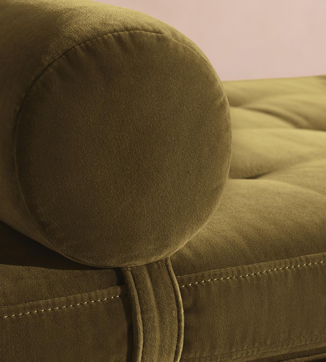 Theodore Daybed - Olive - Velvet - US - Images - Image 4