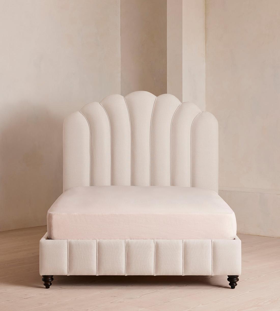 Manette Bed - King - Linen - Bisque - US - Listing - Image 2