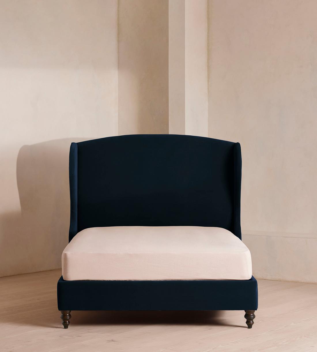Rivas Bed - King - Velvet - Royal Blue - Listing - Image 2