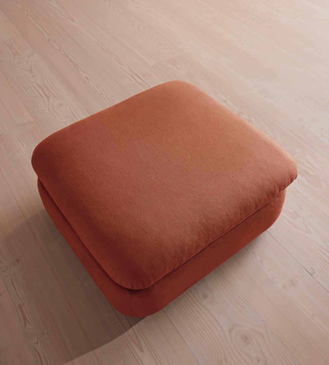 Rava Ottoman - Linen - Sienna - US - Images - Image 3