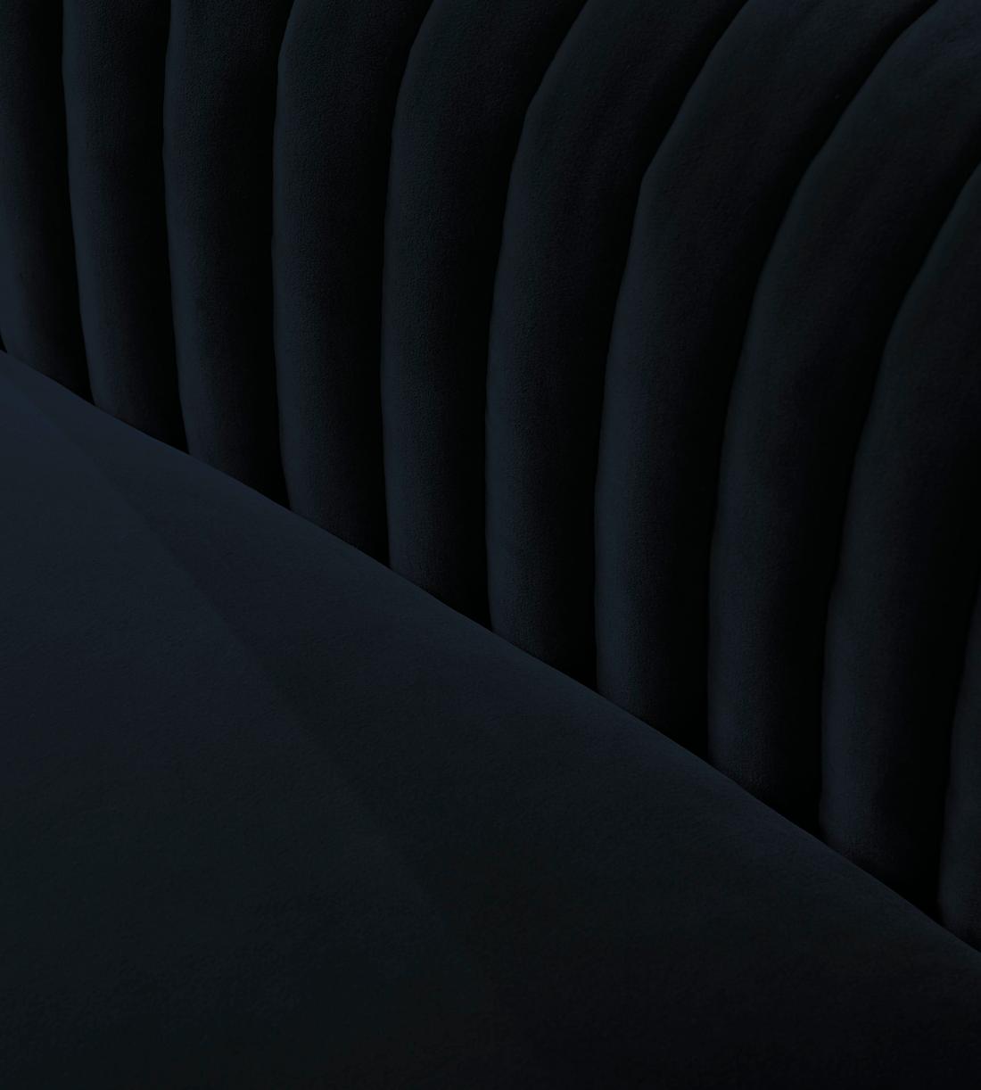 Rava Modular Sofa - Three Seater - Velvet - Royal Blue - Images - Image 5