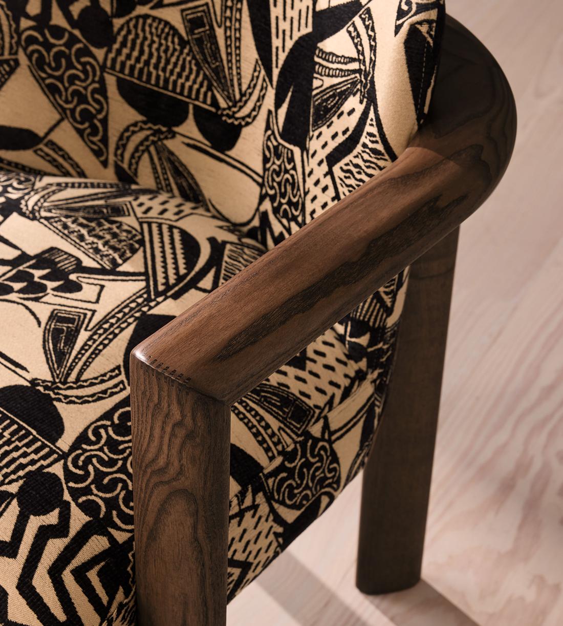 Aria Dining Chair - Daxton Jacquard - Images - Image 7