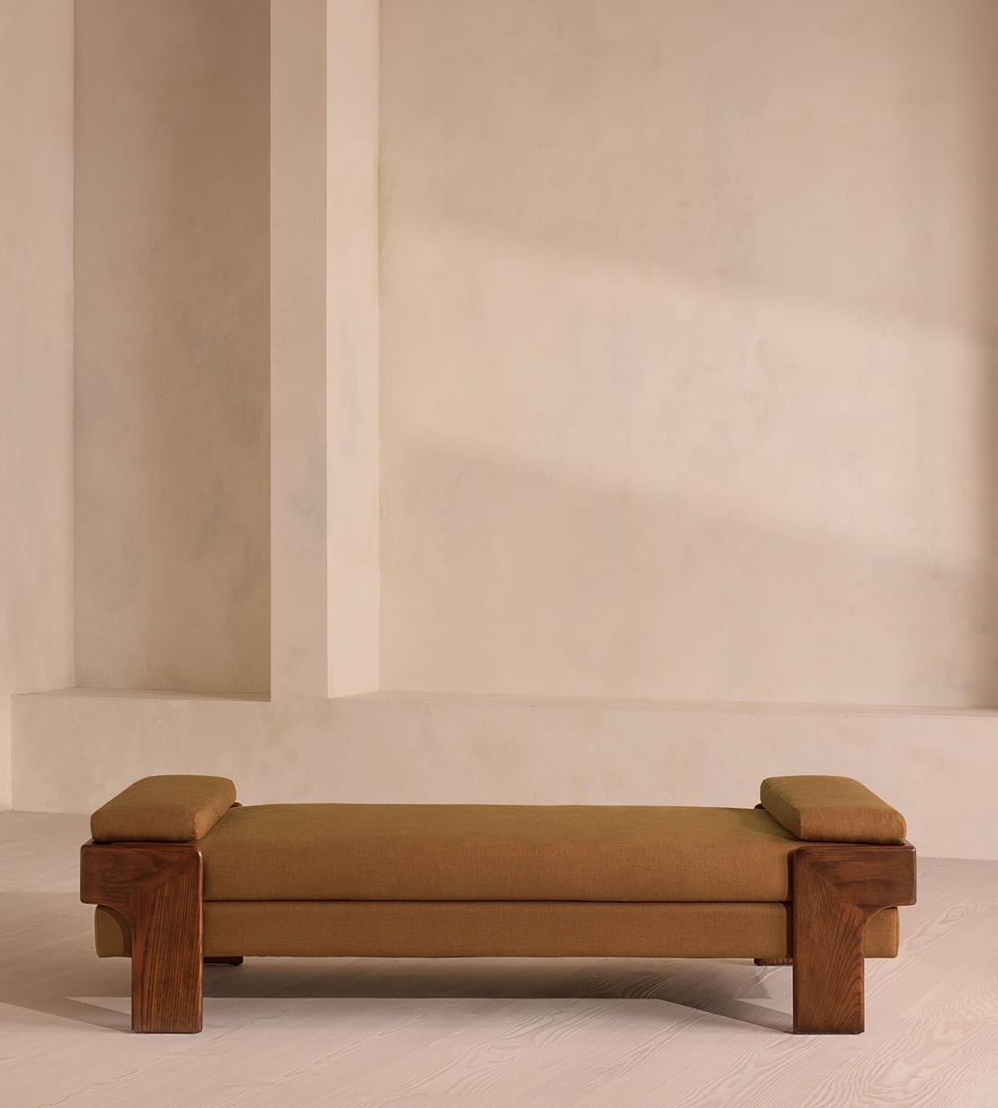 Marcia Daybed - Linen - Ochre - Listing - Image 2
