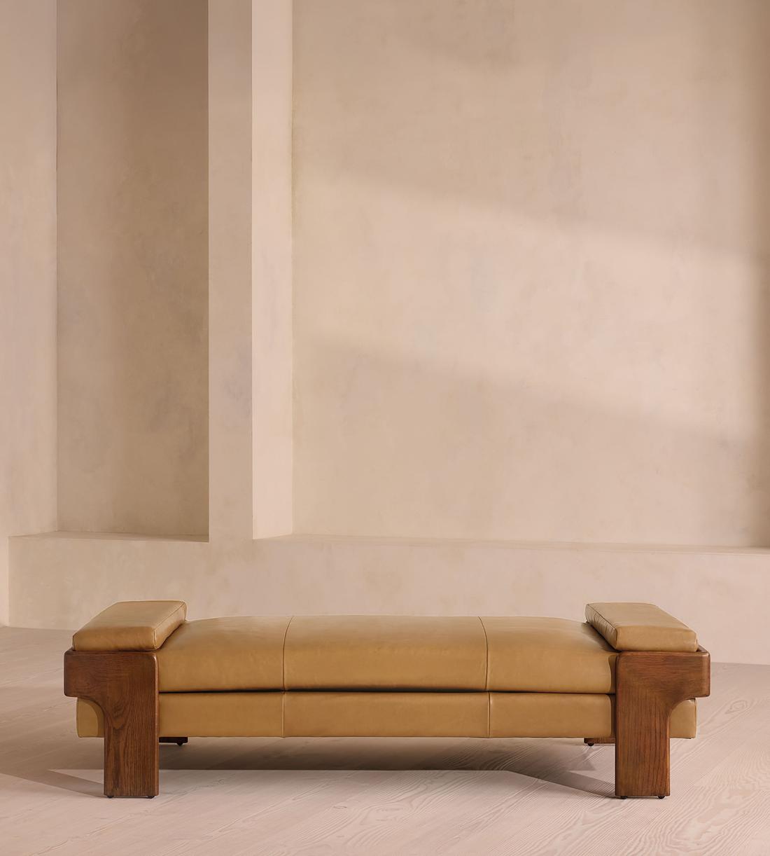 Marcia Daybed - Leather - Honey - Listing - Image 2
