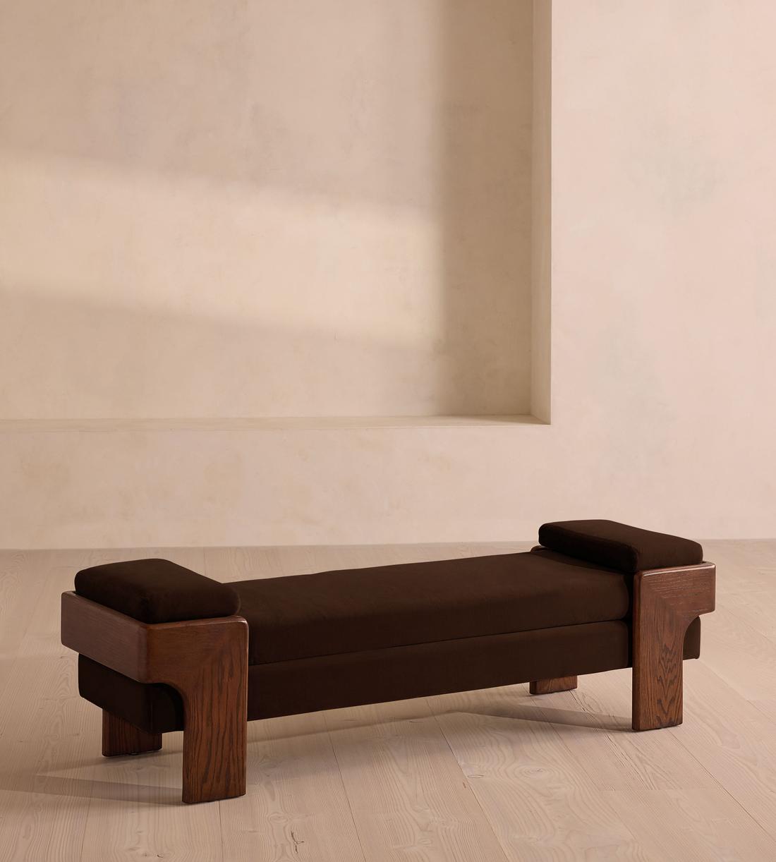 Marcia Bench - Chocolate Velvet - US - Listing - Image 1