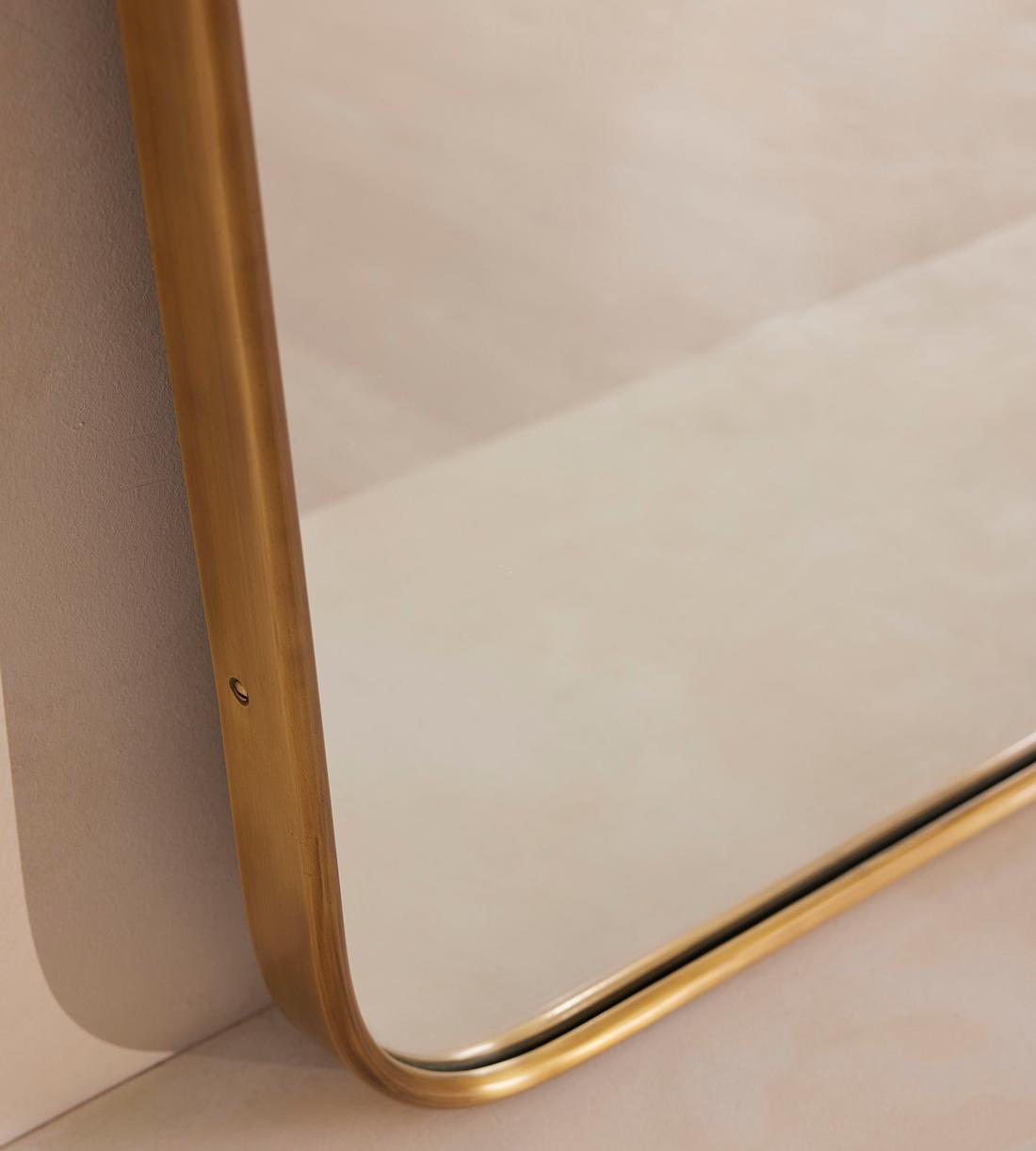 Cooper Wall Mirror - Antique Brass - Images - Image 6