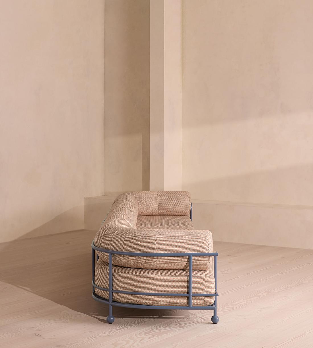 Gaspard 5-Seater Outdoor Sofa - Pierre Frey - Cassis - US - Images - Image 3
