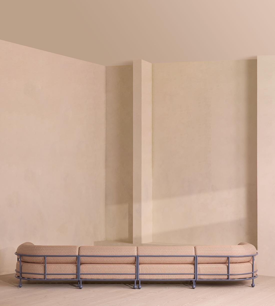 Gaspard 5-Seater Outdoor Sofa - Pierre Frey - Cassis - US - Images - Image 4