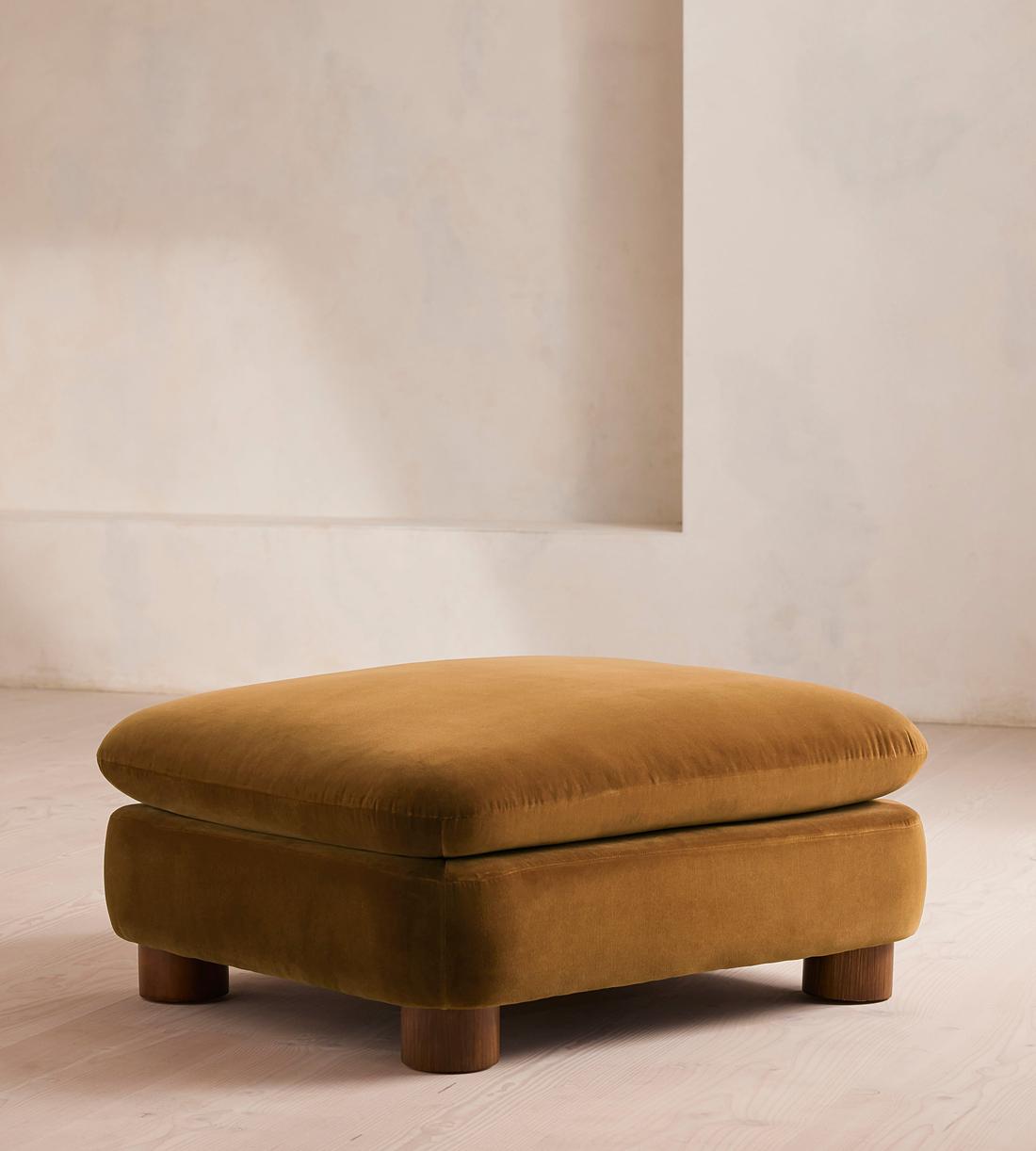 Vivienne Ottoman - Velvet Mustard  - Listing - Image 2