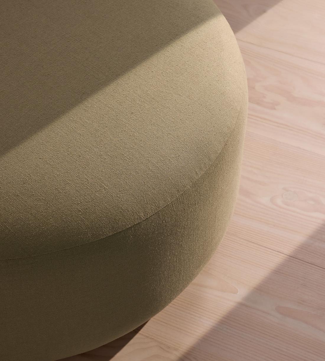 Aline Ottoman - Linen - Sage - UK - Images - Image 3