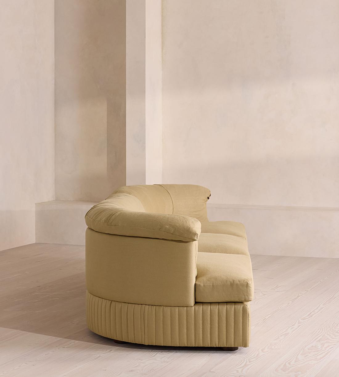 Oona Modular Sofa - Four Seater - Linen - Wheat - UK - Images - Image 3