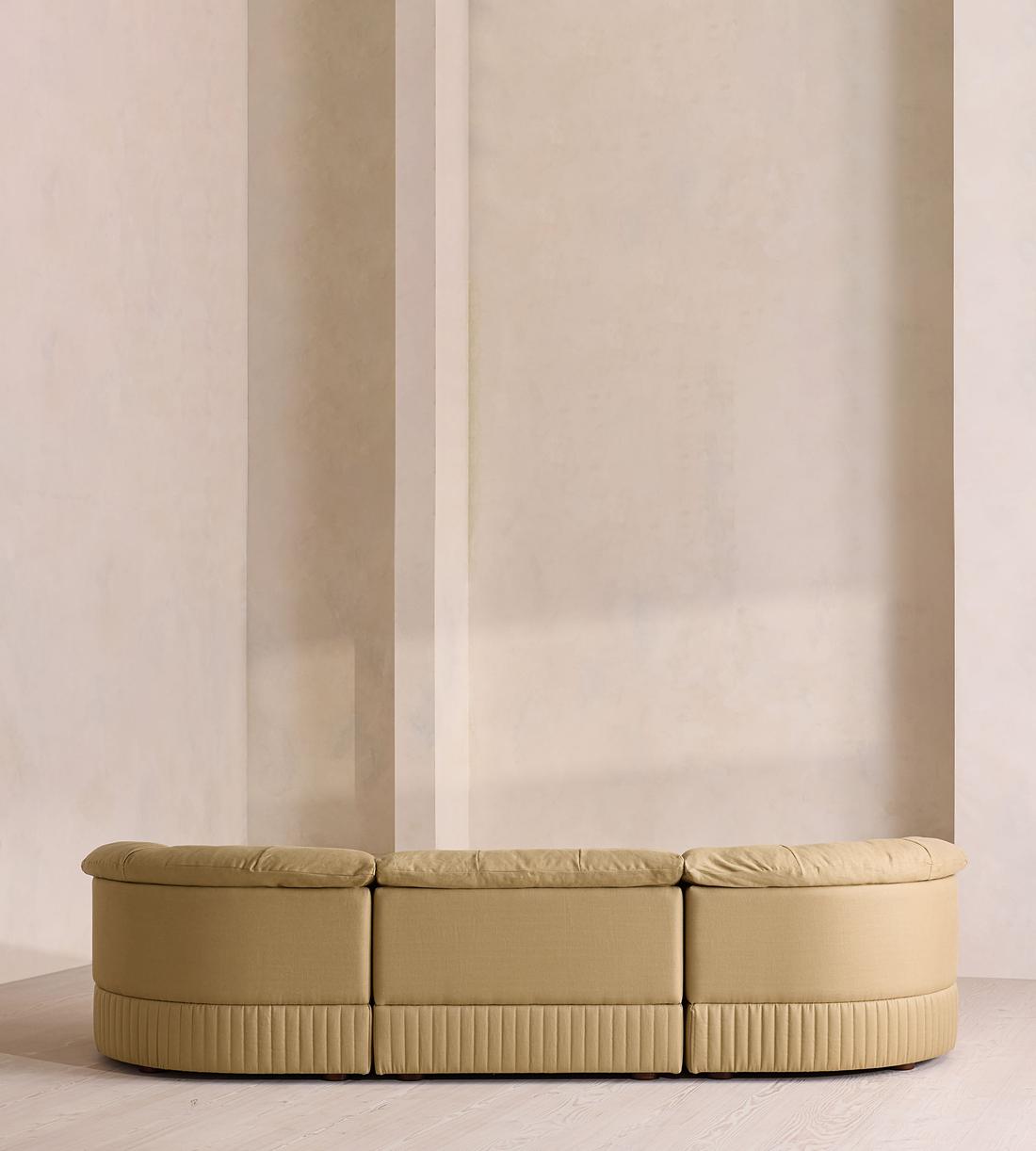 Oona Modular Sofa - Four Seater - Linen - Wheat - UK - Images - Image 4