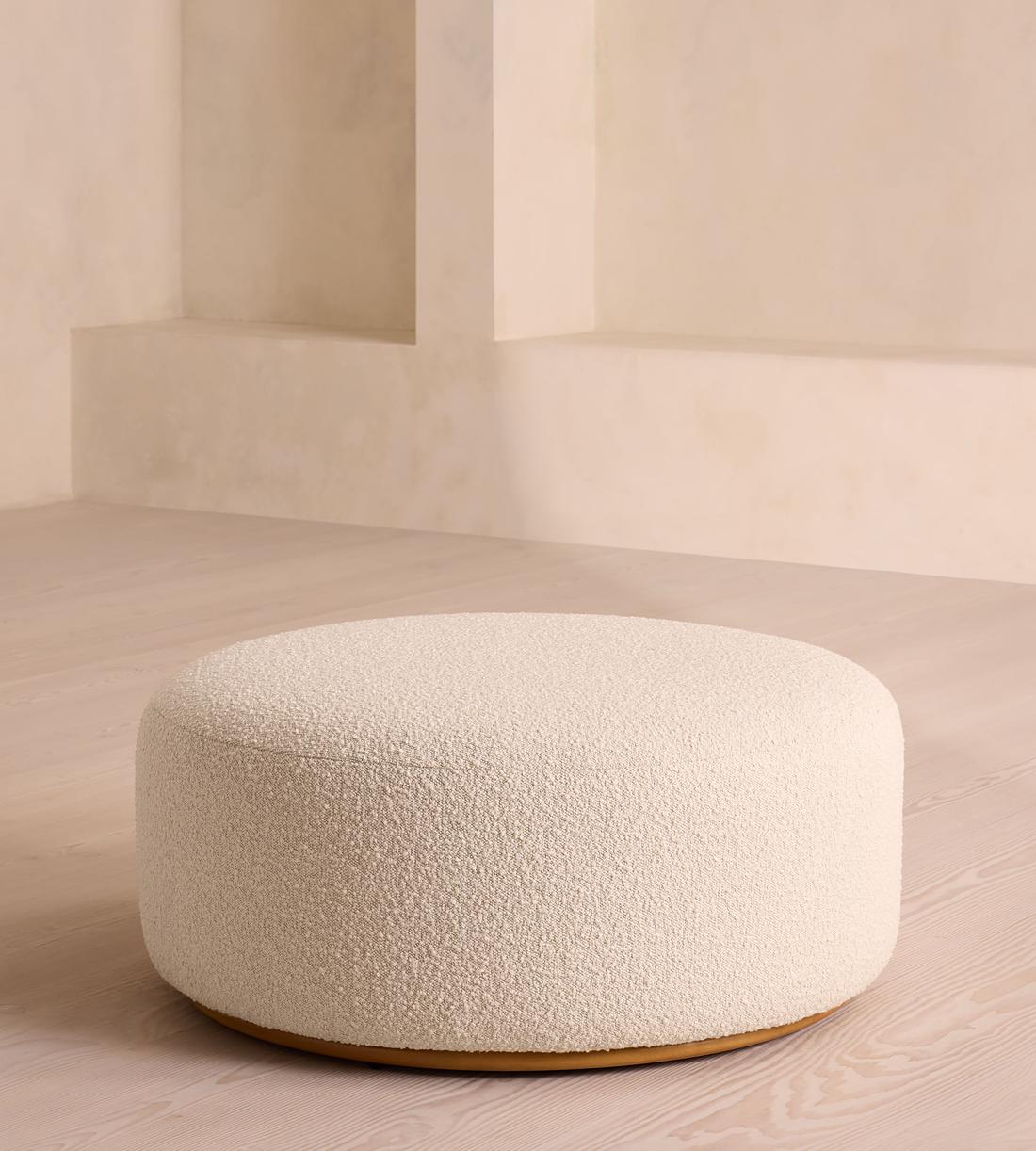 Aline Ottoman - Natural Boucle - Listing - Image 1