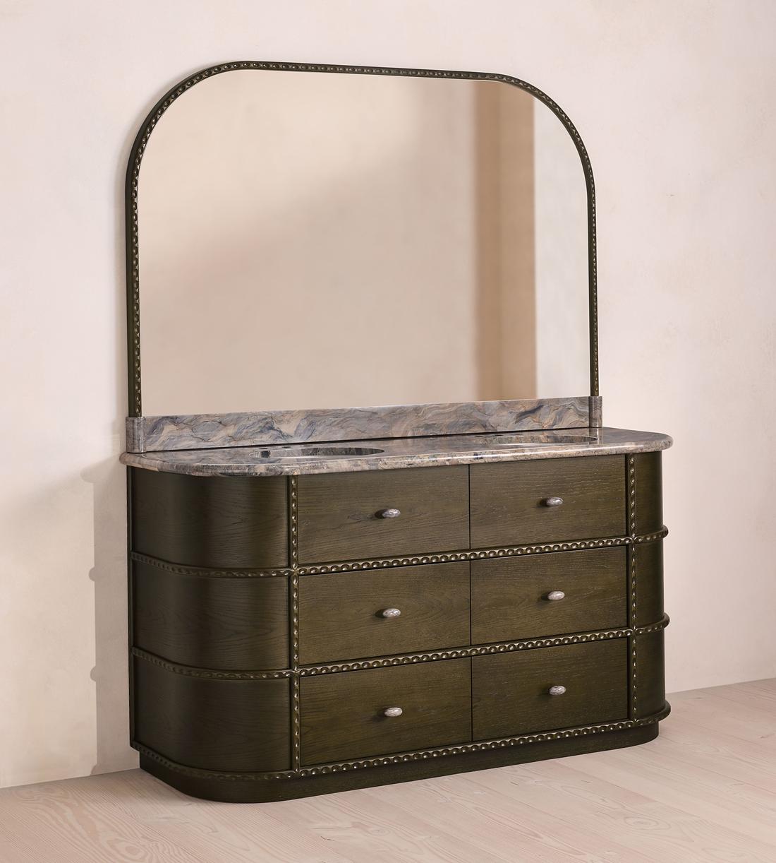 Pietro Double Vanity With Mirror - Brazilian Quartzite - Listing - Image 5