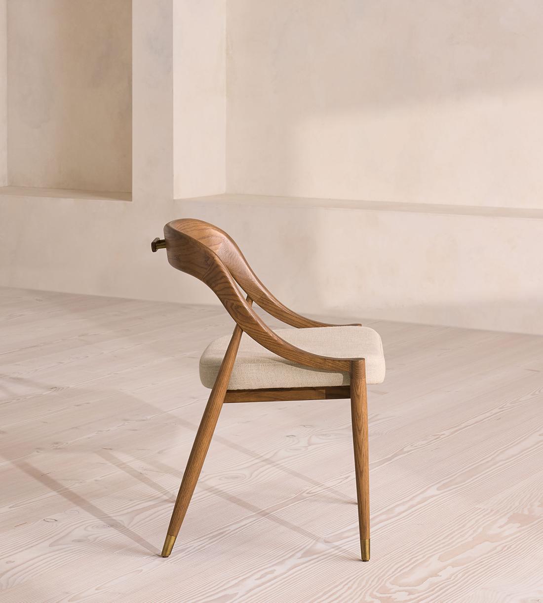 Warren Dining Chair - Slubby Linen - US - Images - Image 3