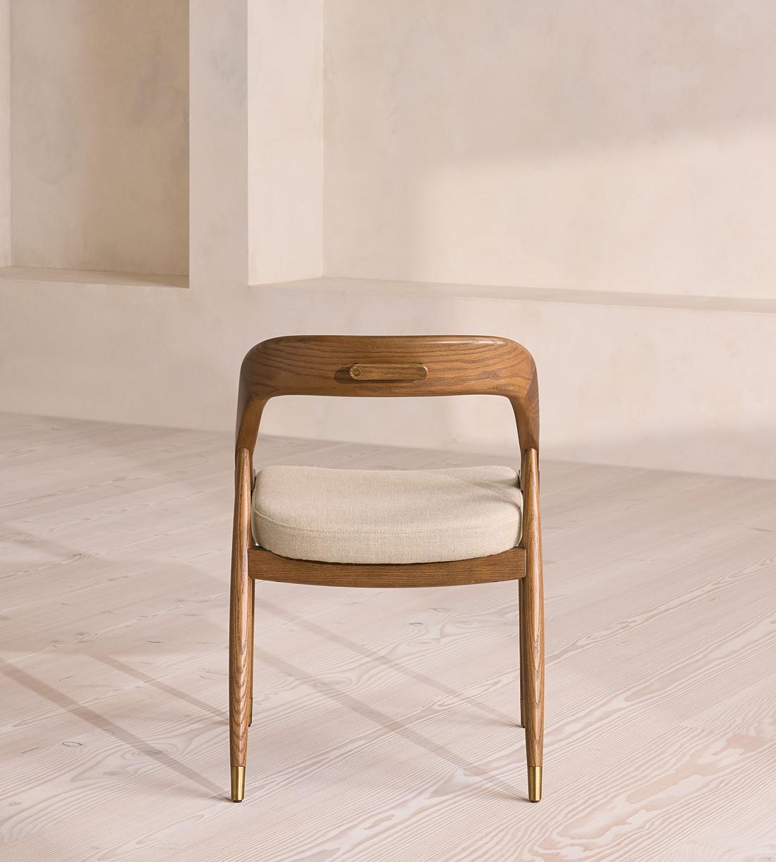 Warren Dining Chair - Slubby Linen - US - Images - Image 4
