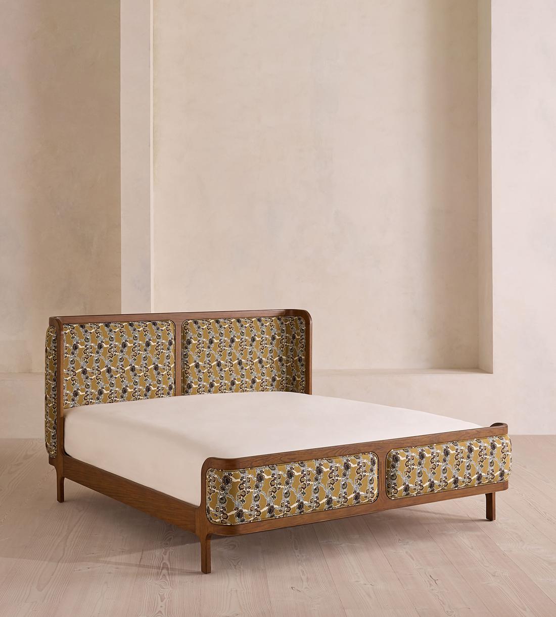 Belsa Bed - King - Echo Jacquard - UK - Listing - Image 2