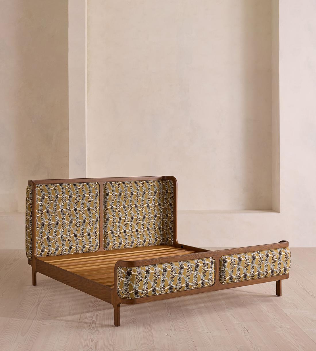 Belsa Bed - King - Echo Jacquard - UK - Images - Image 4