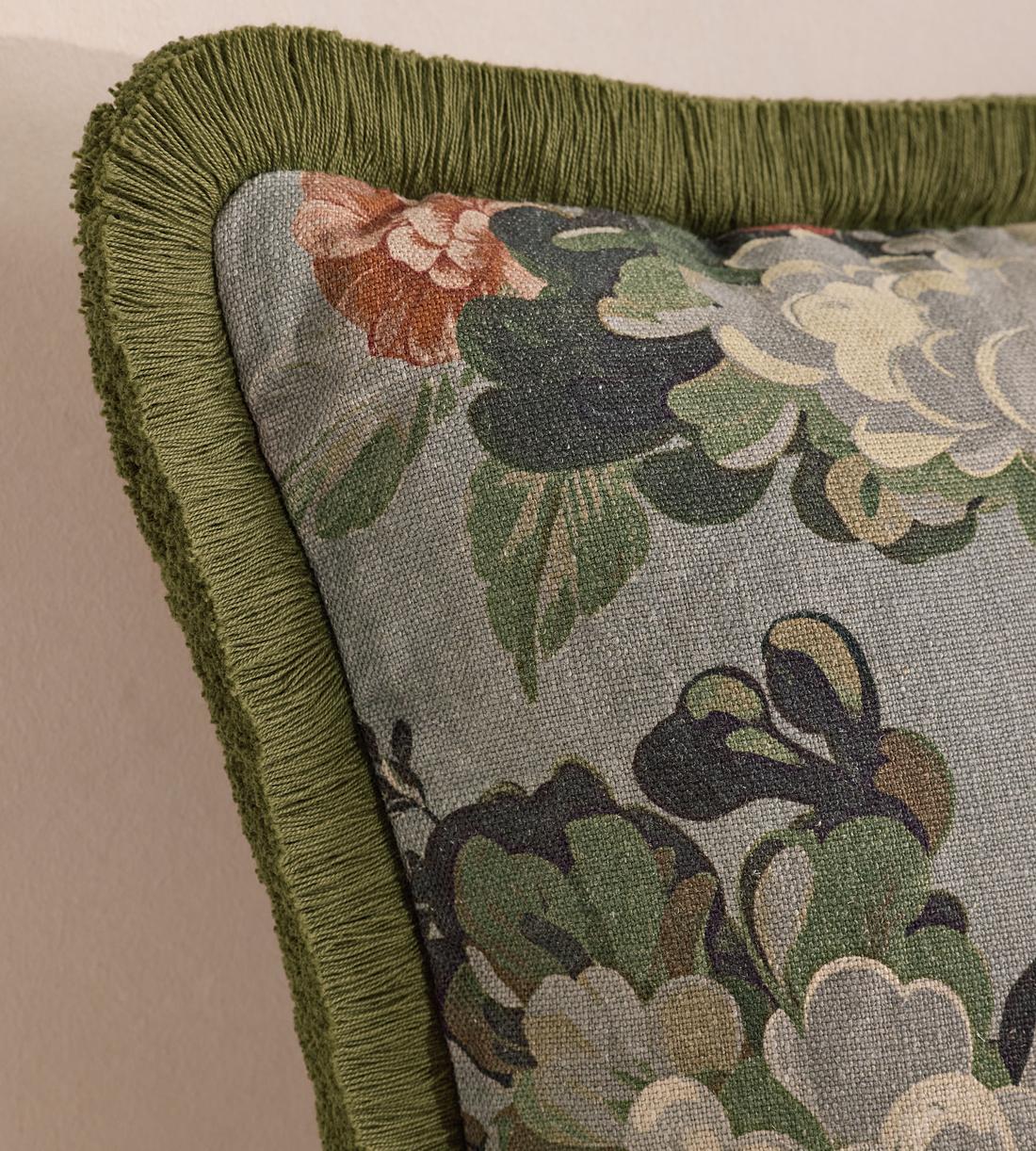 Skylar Square Cushion - Blue - Images - Image 5