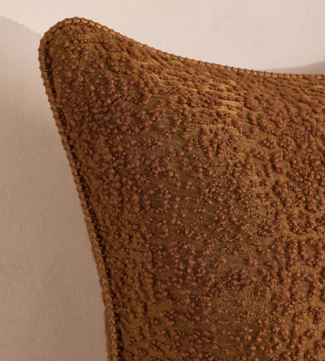 Penelope Square Cushion - Ginger - Images - Image 3