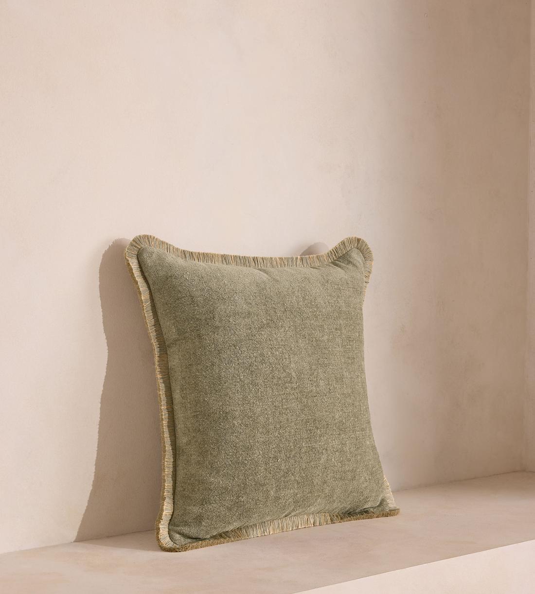 Orlaine Square Cushion - Sage - Listing - Image 2