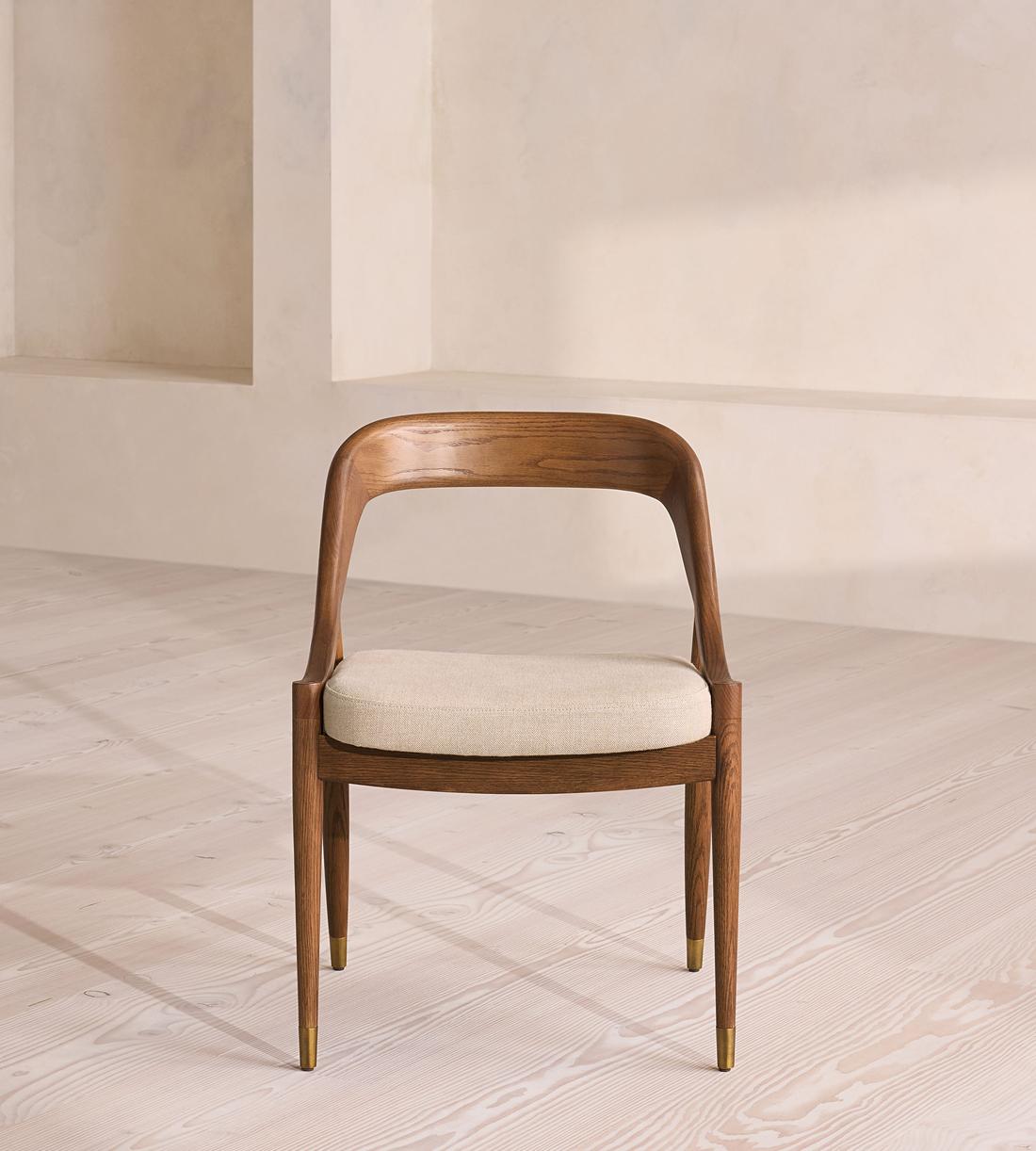 Warren Dining Chair - Slubby Linen - UK - Listing - Image 2