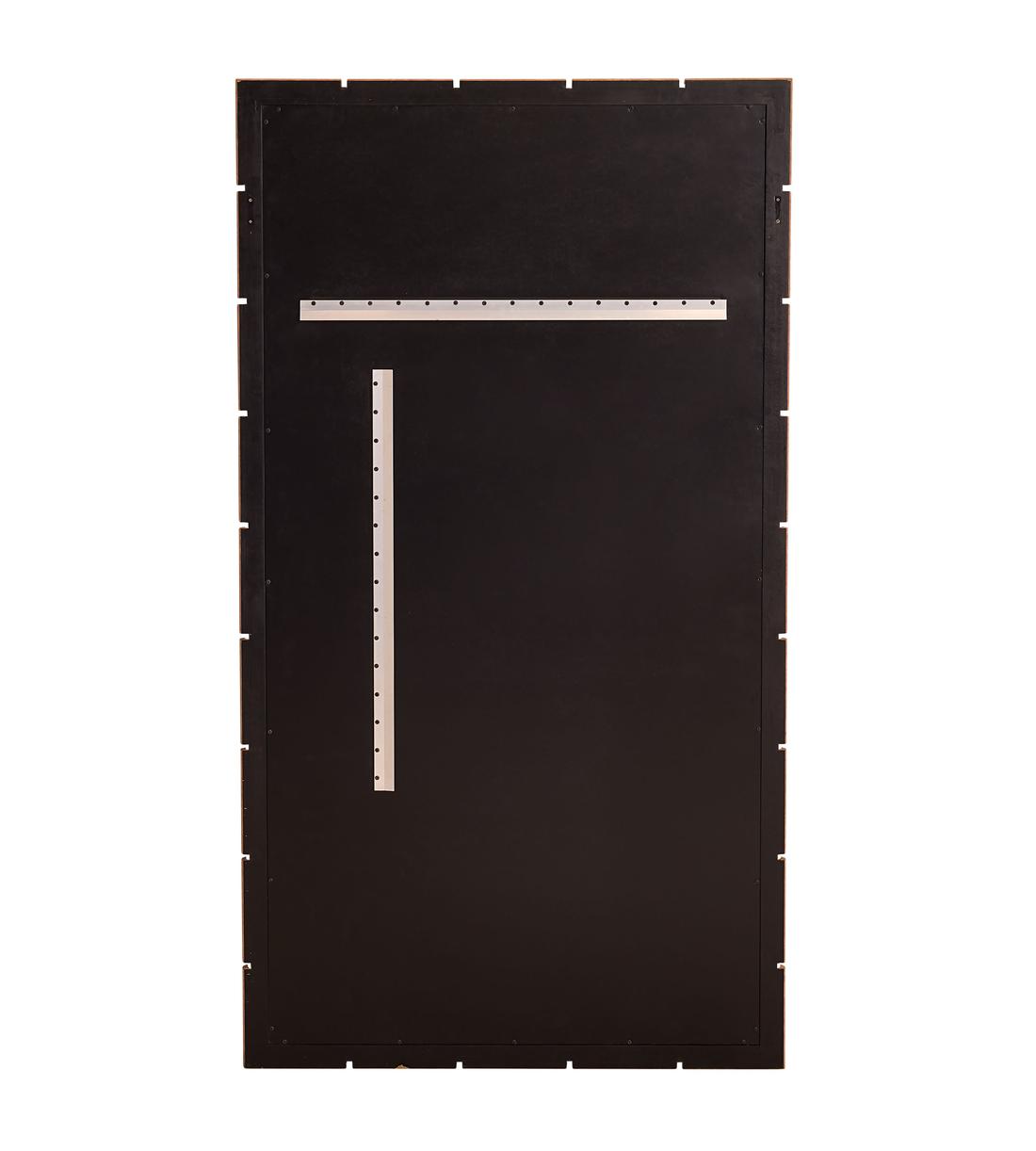 Furleigh Floor Mirror - Burl - Images - Image 5