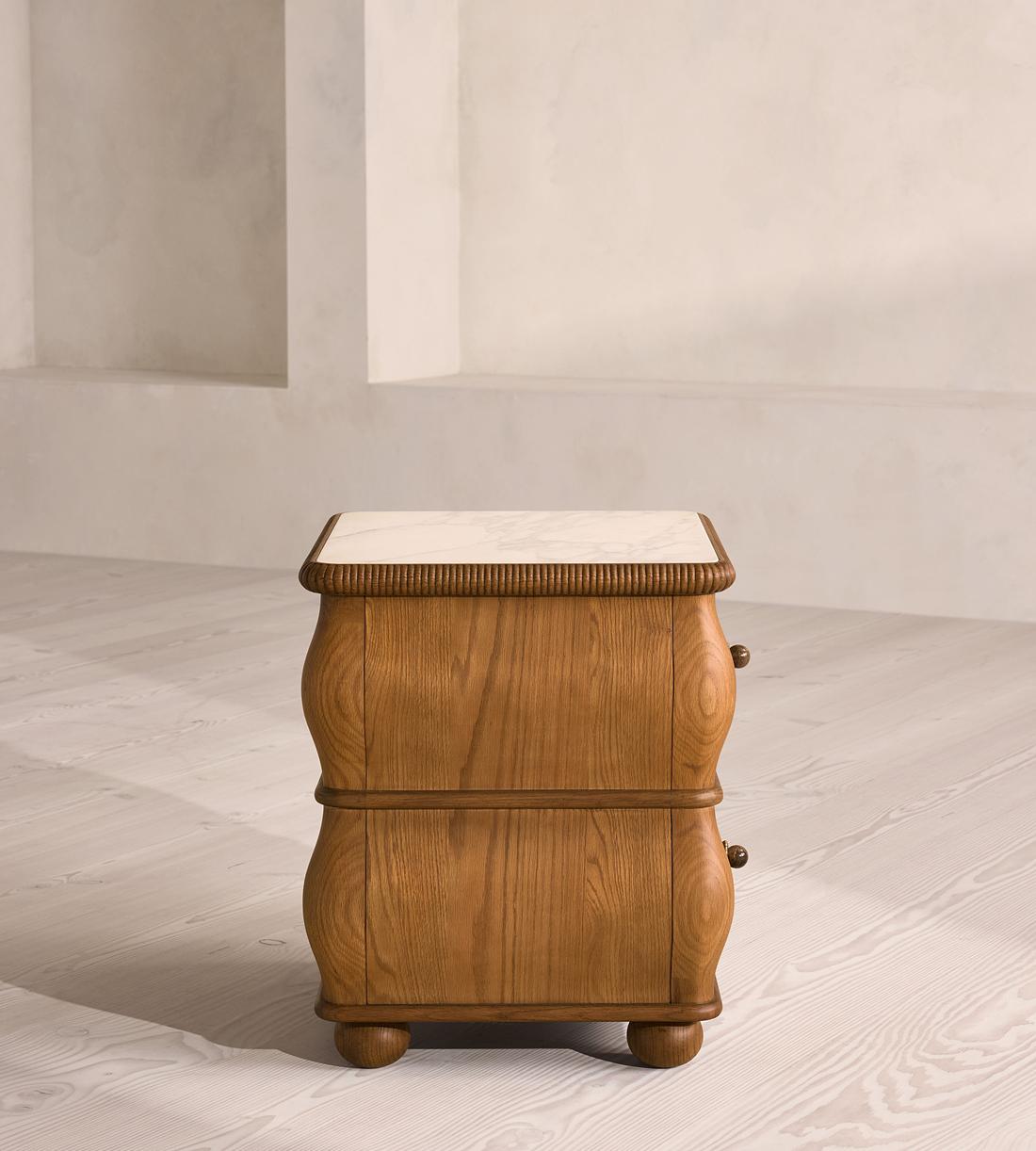 Esmeray Bedside Table - Mid-tone - Images - Image 5