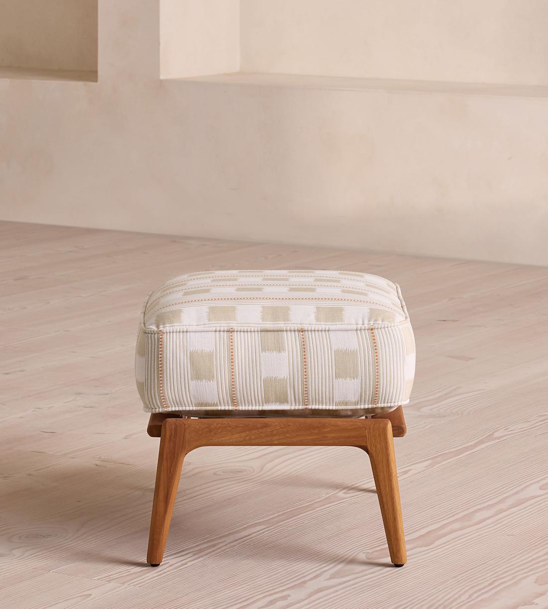 Eleonora Outdoor Footstool - Lost & Found - Latte - Images - Image 3