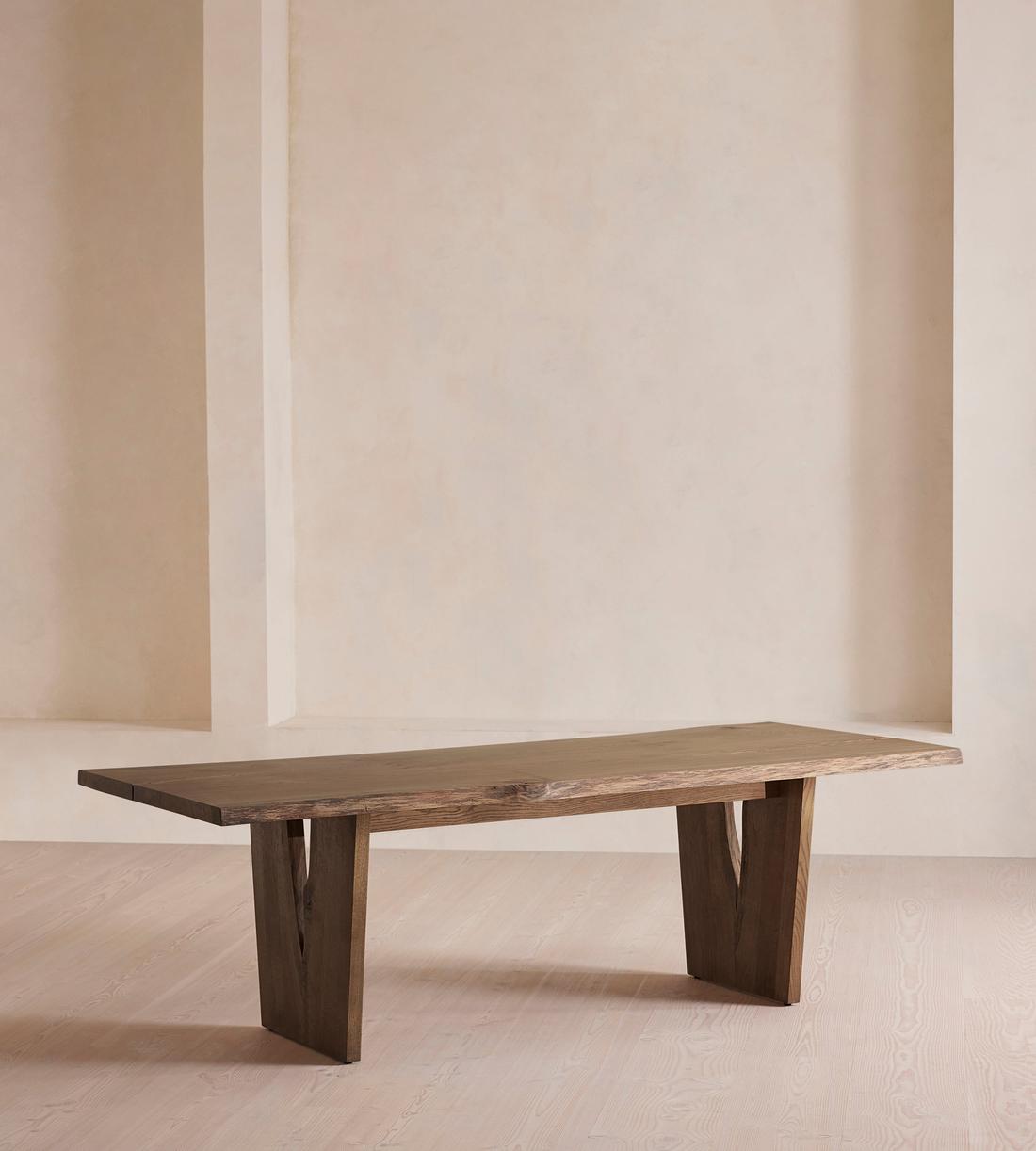 Calne Dining Table - Dark - 240cm - Listing - Image 1