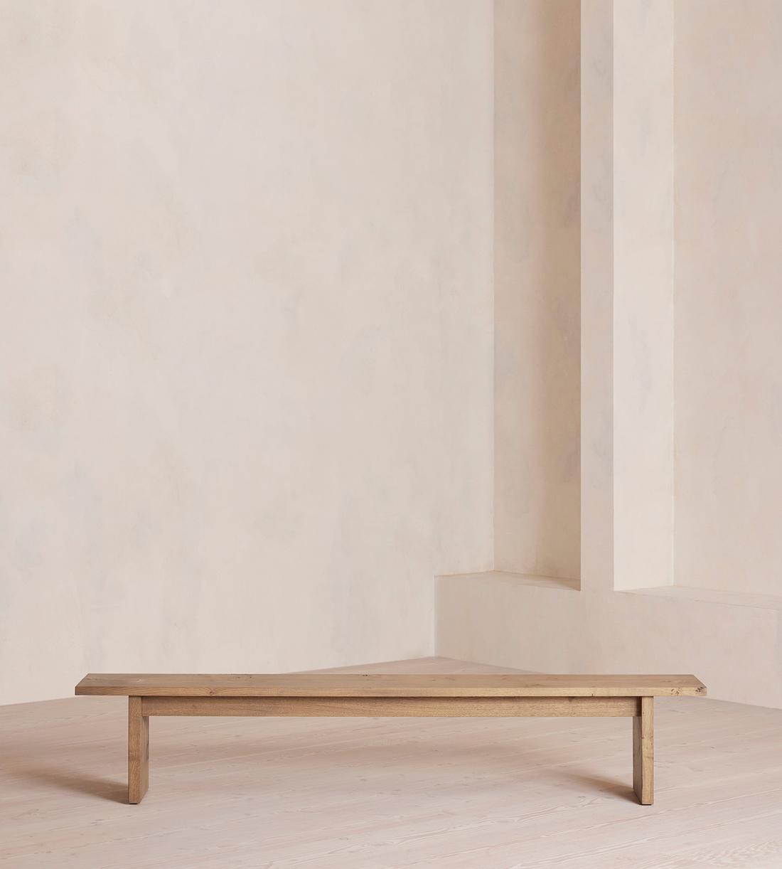 Calne Bench - Aged Oak - 240cm - Listing - Image 2